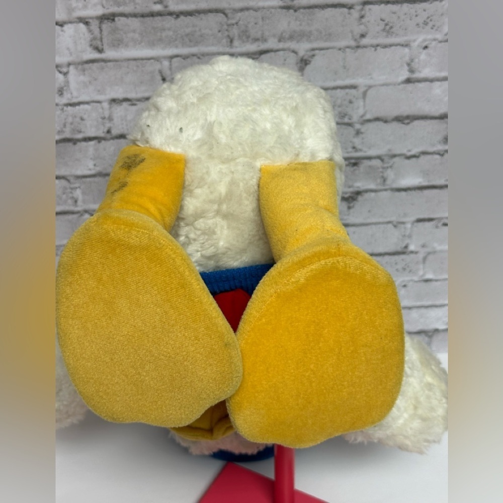 Disneyland Walt Disney Resort DONALD DUCK Vintage Plush 1990s Stuffed Animal - Picture 11 of 13